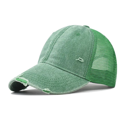 Distressed Baseball Cap Dad Hats for Men Women Vintage Washed Cotton soft crown Hat Adjustable Low Profile Unisex Style Headwear