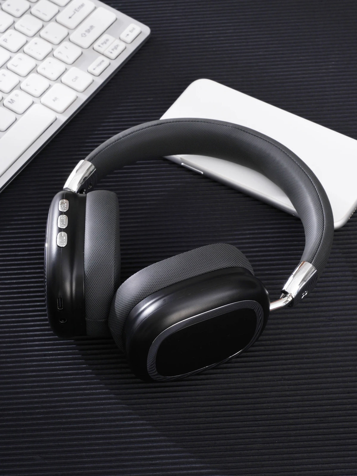 Casque sans fil circumaural, puce Jerry 5.3, longue autonomie, casque sans fil pour bureau et musique, casque de jeu sans fil