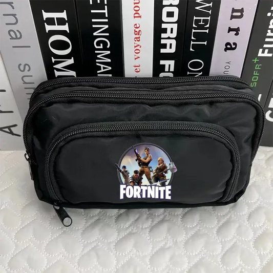 Fortnite Pen Box Creative Game Pattern Pencil Case Harajuku Storage Bag Boy Girl Back to School Supplies Birthday Party Gifts