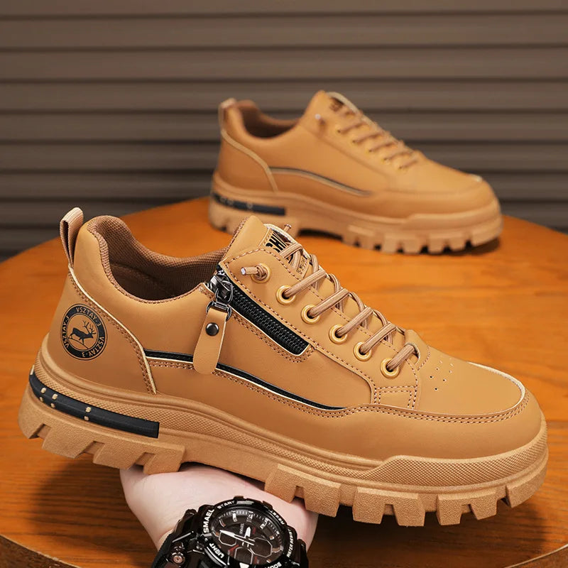 Lässige Herren-Sportschuhe für Outdoor, Wandern und Streetwear – bequem, modisch, mit dicker Sohle