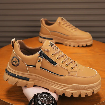 Lässige Herren-Sportschuhe für Outdoor, Wandern und Streetwear – bequem, modisch, mit dicker Sohle