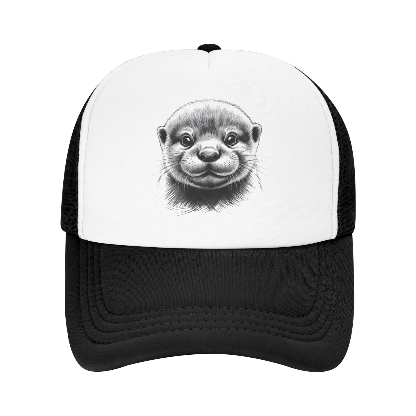 Unisex Steve Is Not Getting Smarter As He Gets Older Otter  Trucker Hats Mesh Baseball Cap Dad Hat  Adjustable Trucker Cap