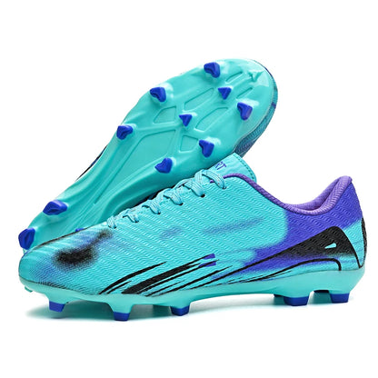 Nouvelles chaussures de Football en plein air pour hommes crampons chaussures de Football professionnelles bottes de terrain de Football pour enfants baskets d'entraînement confortables et antidérapantes