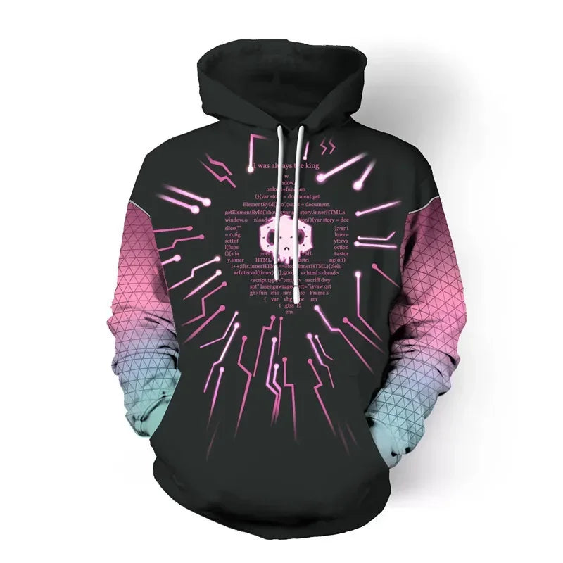 Anime gaming hoodie majica s kapuljačom, 3D print Overwatches DVA DJ, cosplay kostim za žene, muškarce i parove, jakna s kapuljačom, gornji odjevni predmet
