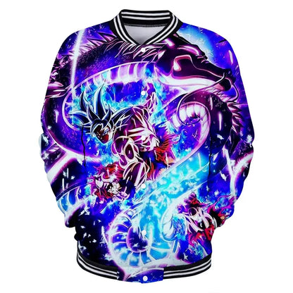 Dragon Ball Goku Kid Men Zipper Hoodie Cartoon Japan Style Anime Women Sweatshirt 2025 New Fashion Children Jackets Coat, produit gaming premium Fraquane