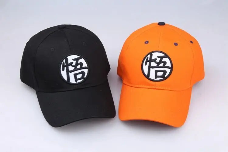 Casquette de baseball Dragon Ball Son Goku avec broderie de haute qualité, modèle unisexe, protection solaire estivale, couronne ronde et large bord en forme de bec de canard