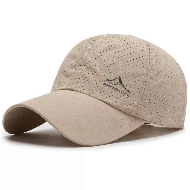 Casquette de baseball en maille ultra-respirante à séchage rapide - Casquette de sport d'été polyvalente pour hommes et femmes - Idéale pour les aventures en plein air