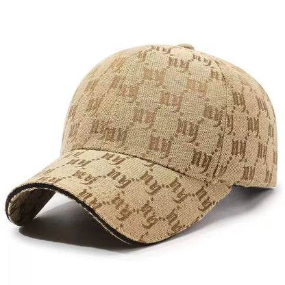 Unisex NY Letter Printing Baseball Caps Spring and Autumn Outdoor Adjustable Casual Hats Sunscreen Hat Sports Cap