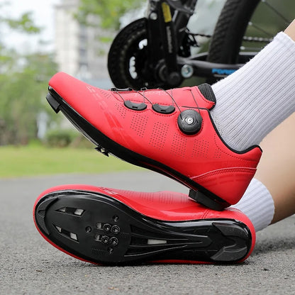 Scarpe da mountain bike MTB da uomo, traspiranti, antiscivolo, ad alta rigidità, adatte per gare su strada all’aperto e percorsi fuoristrada in montagna 37-46