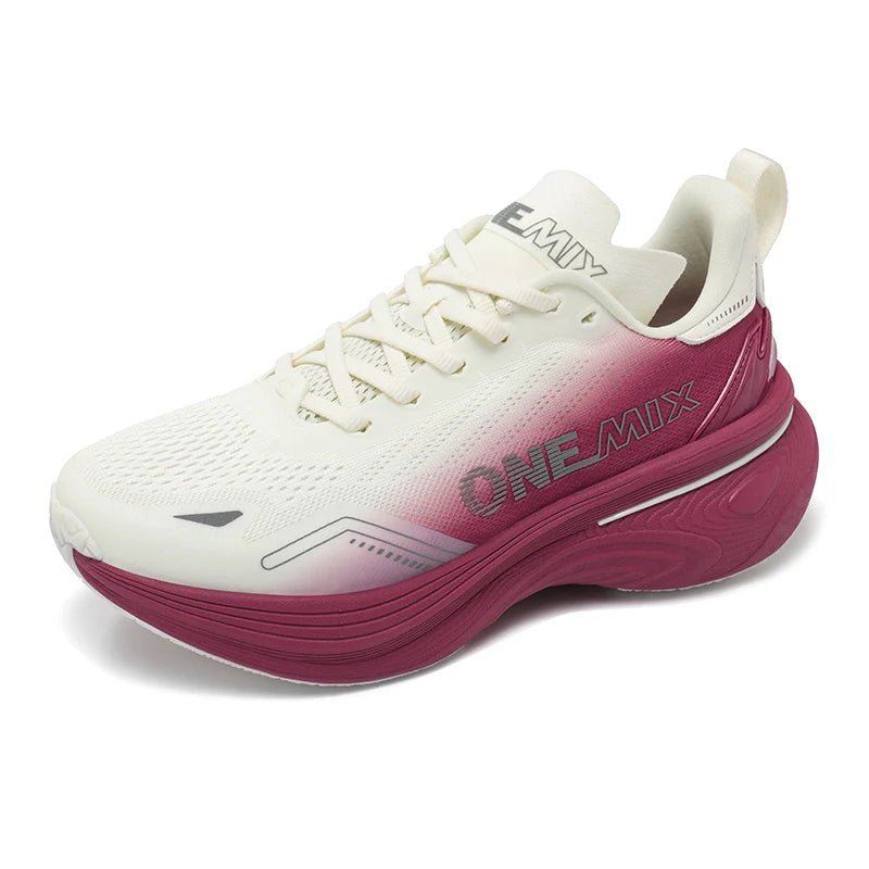 ONEMIX 2026 New Cushioned Running Shoes for Women and Men Lightweight Fashion Outdoor Sneakers Road Sports Shoes Training Jogging Fitness