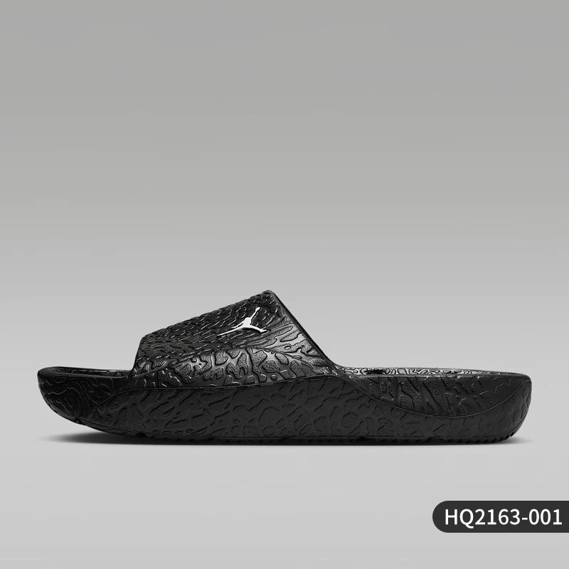 Sandali da bagno uomo Nike Genuine Jordan con texture effetto crack HQ2163-001