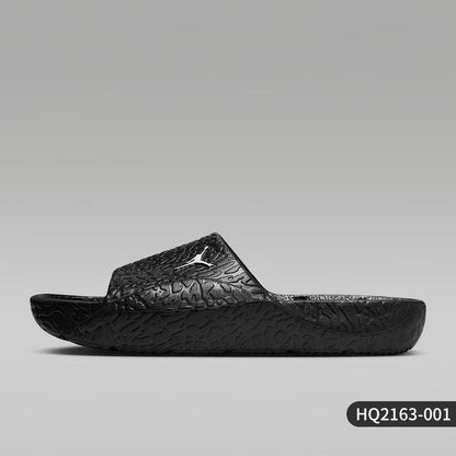 Sandali da bagno uomo Nike Genuine Jordan con texture effetto crack HQ2163-001