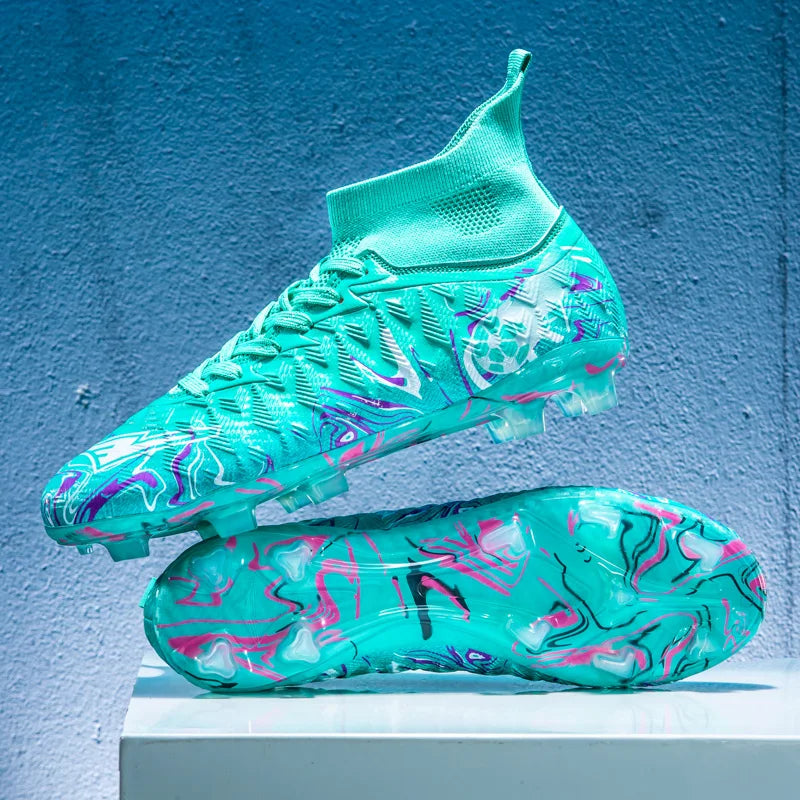 Neue professionelle Fußballschuhe für Herren, rutschfeste Fußballstiefel, Unisex, atmungsaktiv, für Futsal und Sport, neue Stollenschuhe, Dropshipping, ultraleicht