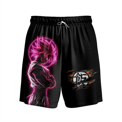 Dragon Ball Logo Printed Quick Drying Shorts for 2026 Summer Casual Shorts, Suitable for Adult and Children Anime Fans