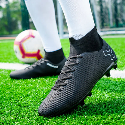 Quality Soccer Cleats for Men Soccer Shoes Society Boys Football Boots Children Football Shoes Sneakers Unisex Soccer Boots