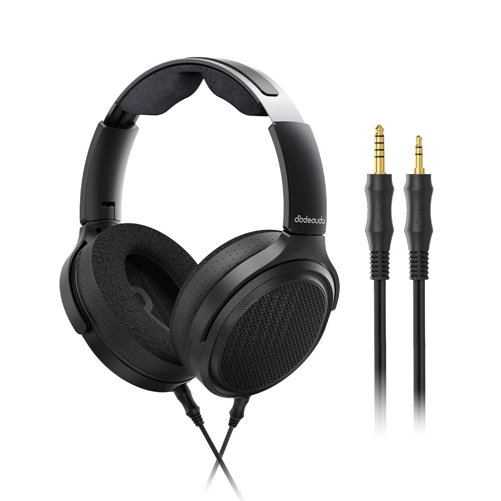 Auriculares audiófilos over-ear magnéticos planares FiiO JT7 – Driver de 95x86mm, headset HiFi con cable de 4.4mm y 3.5mm