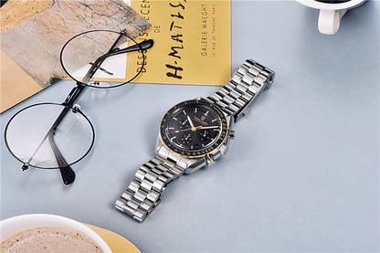 PAGANI DESIGN 2026 New Mens Watches Panda Moon Watch Luxury Quartz Watch For Men Automatic Date Sport Chronograph Wristwatch Men