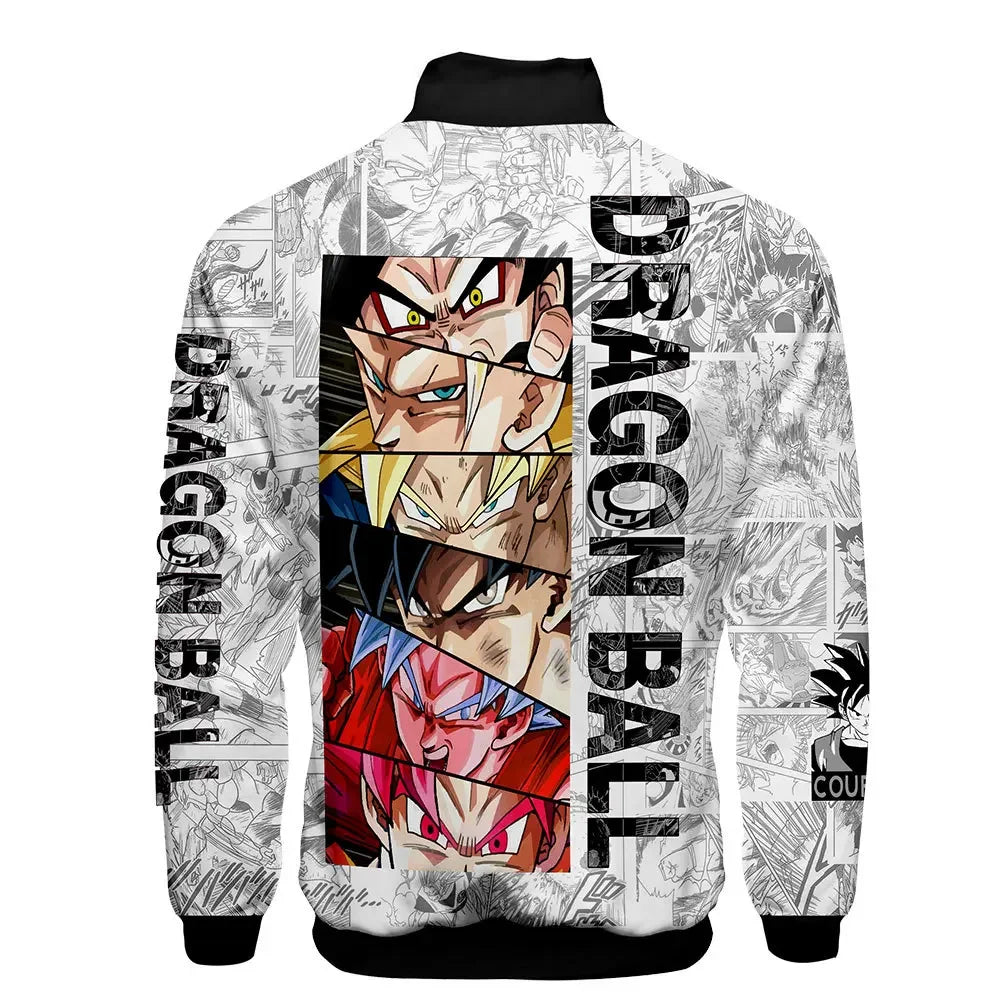 Japan Anime Harajuku Manga Dragon Ball Hoodies Sweatshirt Streetwear Winter Pullover Fashion Long Sleeve Men 3D Print Clothing