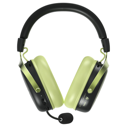Casque de jeu AKKO Verge S9 E-Sports avec micro, casque de jeu quad-mode, son surround 7.1 canaux, audio FPS optimisé, haut-parleur de 53 mm
