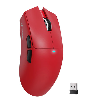 Mouse gaming wireless ATTACK SHARK X11SE, tri-mode, superleggero 63g con sensore PAW3311, 22000 DPI, batteria 300mAh, doppio driver