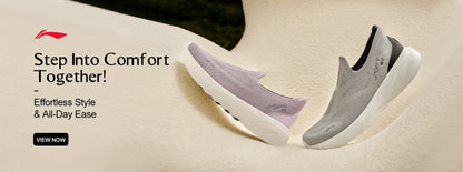 Li-Ning Men's SOFT GO 2 KNIT Slip-on Casual Walking Shoes Cushion Comfy Stable Li-Ning Mesh Jogging Daily Sports Sneakers AGLV017