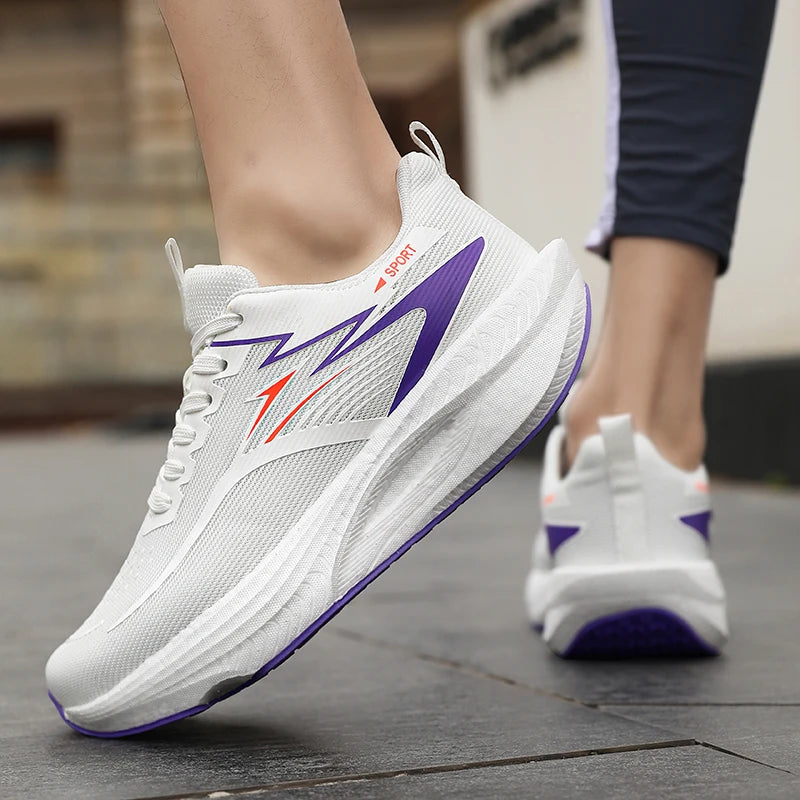 NEW Men Sports Running Shoes Off Marathon Breathable Light Comfortable Athletic Sneakers Jogging Basketball Tenis Air Cushion
