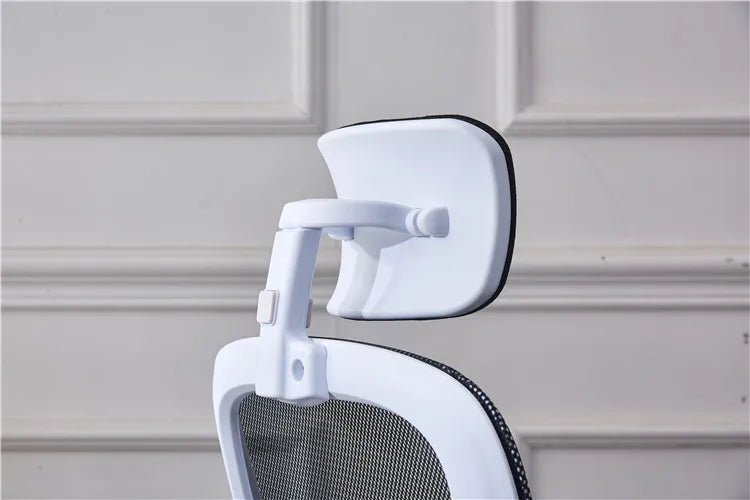 Chaise de Bureau Ergonomique et Confortable pour Étudiant, Tabouret à Dossier pour Gamer