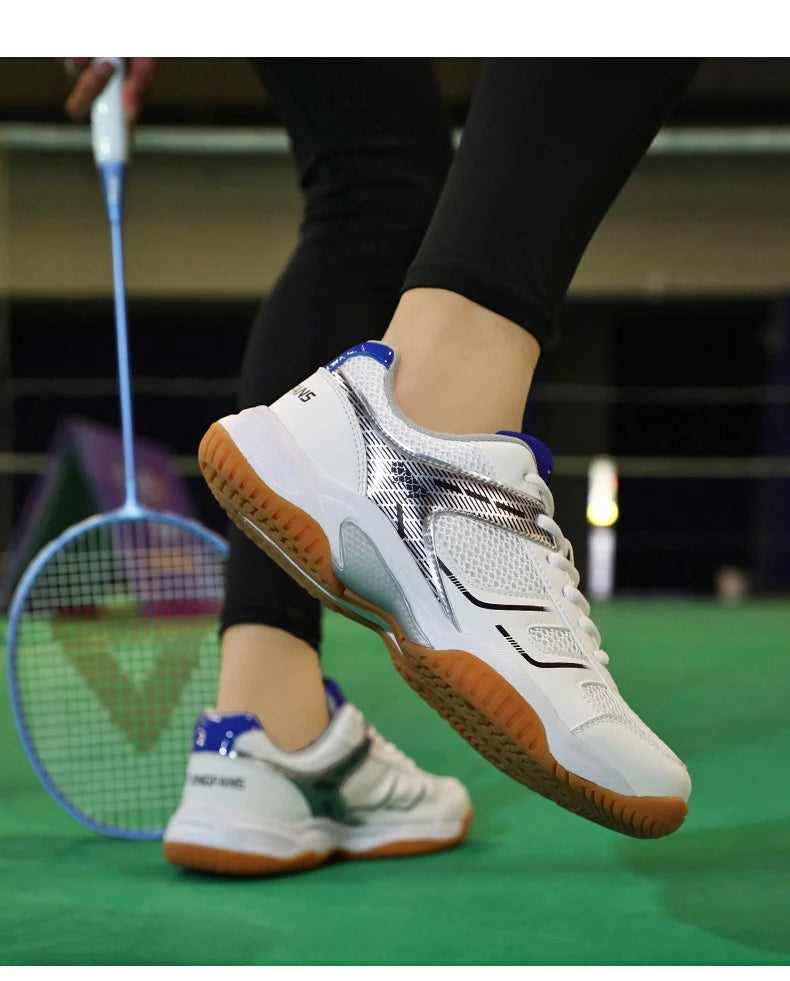 2025 New Professional Badminton Shoes Sneakers Men's Tennis Breathable Anti-Slippery Volleyball Sport Shoes for Men and Women
