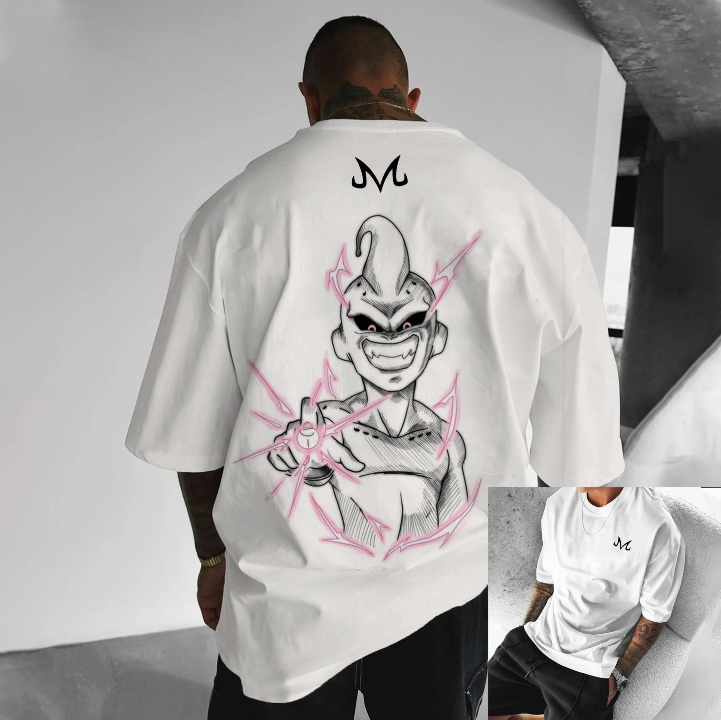 Dragon Ball Z Print Short Sleeve Cotton T-Shirt Son Goku Vegeta Men Women Clothes Harajuku Y2k Tee Vintage Summer Streetwear
