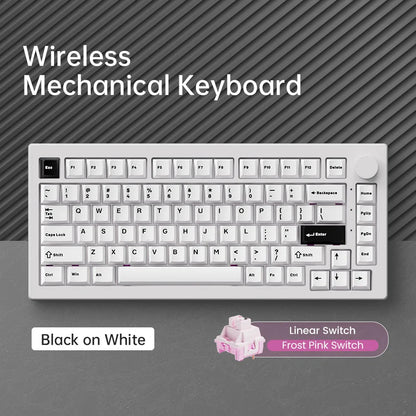 Akko 5075 V3 Keyboard 75% ANSI-US With Volume Hot-swappable RGB USB Type-C/2.4g&BT5.0 Tri-mode Custom Gaming Mechanical Keyboard