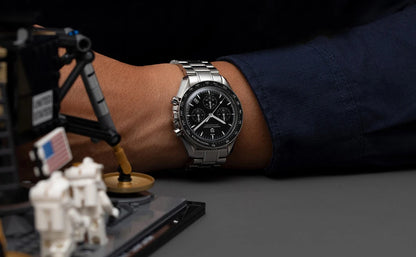 „PAGANI DESIGN Moon“ laikrodis – prabangus vyriškas kvarcinis chronografas, sportinio stiliaus, safyro stiklas su antirefleksine danga, švytintis ekranas