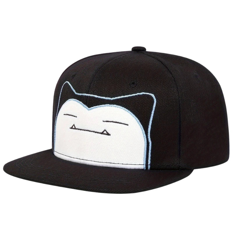 Anime  Pokemon Kawaii Characters Pikachu Squirtle Embroidery Baseball Cap Adjustable Cosplay Hip Hop Baseball Cap Cartoon Hats