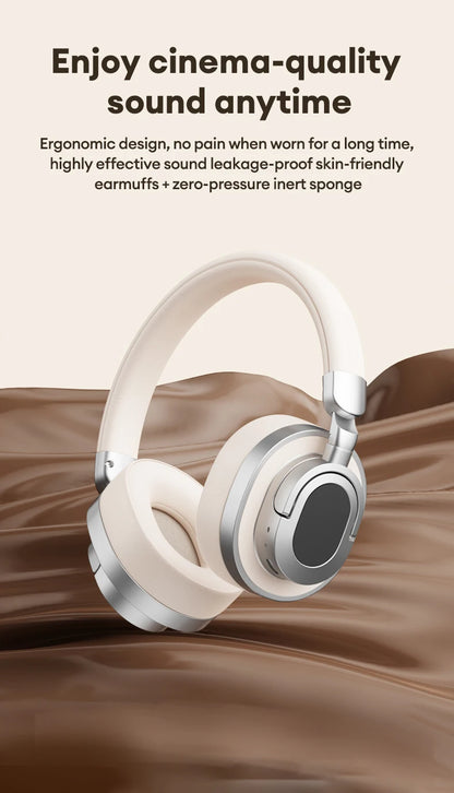 Lenovo LE602 Bluetooth 6.0 Over-Ear-Kopfhörer – HiFi-Stereo-ANC-Gaming-Headset kabellos & kabelgebunden mit ENC-HD-Mikrofon