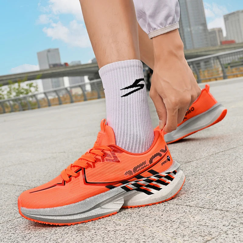 Scarpe sportive da uomo, nuove scarpe da maratona casual, leggere, da running, giovanili, comode in mesh con ammortizzazione, per fitness outdoor