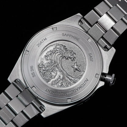 SEESTERN Watch of Man Diver Automatic Mechanical Wristwatches NH35 Luminous Ceramic Sapphire Crystal Waterproof Jubilee New 600T