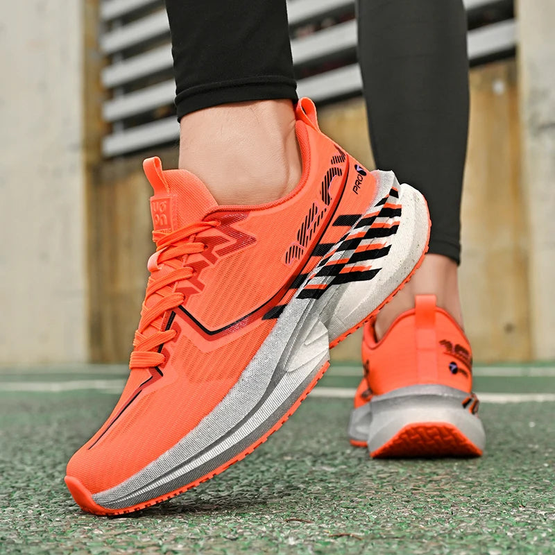Scarpe sportive da uomo, nuove scarpe da maratona casual, leggere, da running, giovanili, comode in mesh con ammortizzazione, per fitness outdoor