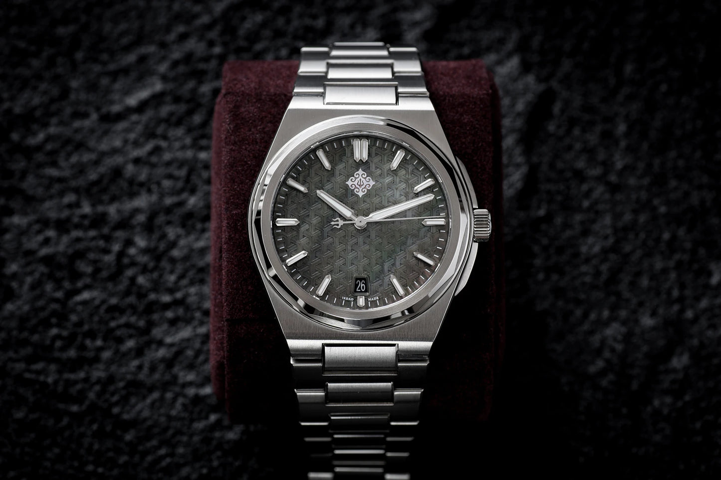 IX&DAO 2025 New 37mm Warrior Men's Automatic Mechanical Watch Miyota 9015 Movement Sapphire Stainless Steel Waterproof 10Bar BGW