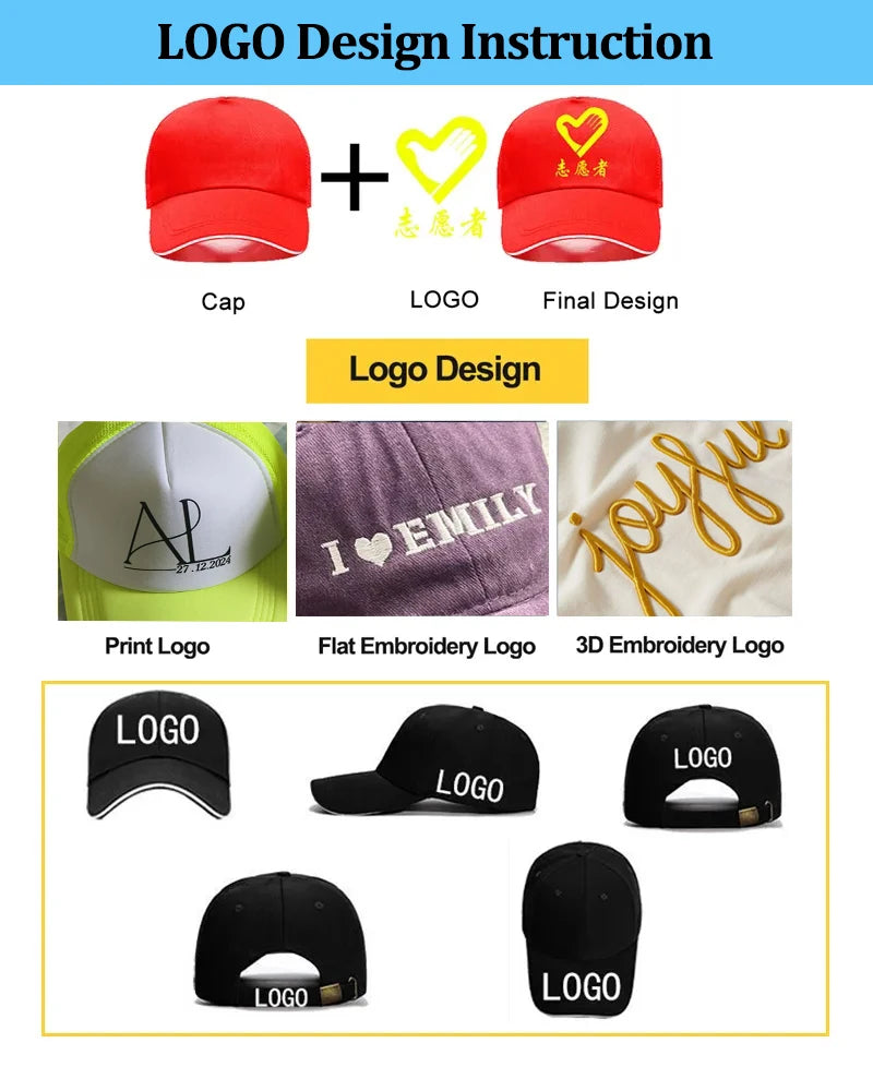 Wholesale Men Women Soft Top Baseball Cap With Custom Logo Unisex Adjustable Dad Hat Shade Hip Hop Summer Sunshade Hat Sport Hat