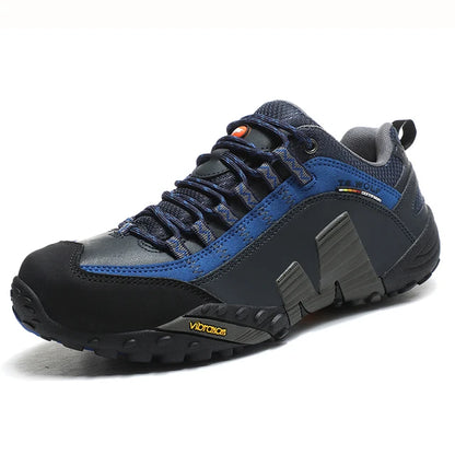 Zapatillas de trekking para hombre Outdoor Lover, impermeables, botas de montaña de cuero genuino, calzado táctico para caza en bosque
