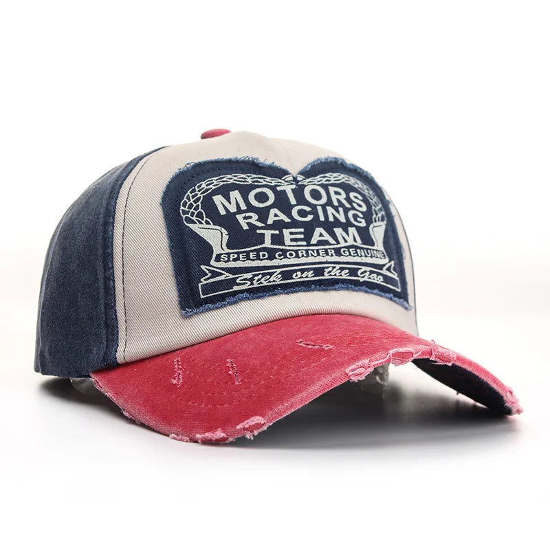 Casquette de baseball en coton printemps-été pour homme, style délavé et vieilli, chapeaux pour homme et femme, casquette de soleil pour l'extérieur, casquettes hip-hop, style décontracté, multicolore