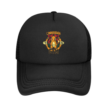 Pikachu Pokeball Mesh Baseball Cap Unisex Fitted Sun Hat Pokemoned  Hat Adjustable Snapback Caps Golf Hats Summer Trucker Caps