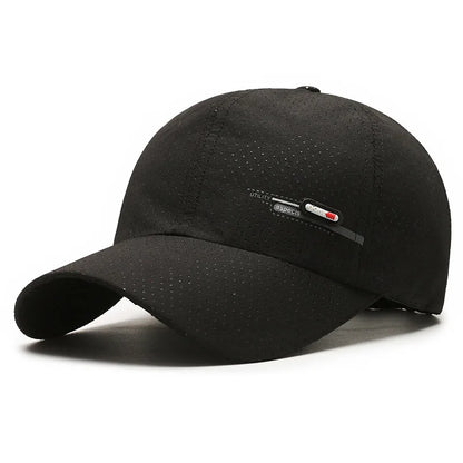 Summer UV Protection Caps Men Quick Drying UPF 50+ Baseball Travel Sun Cap Fashion Breathable Sunshade Outdoor Fishing Hat