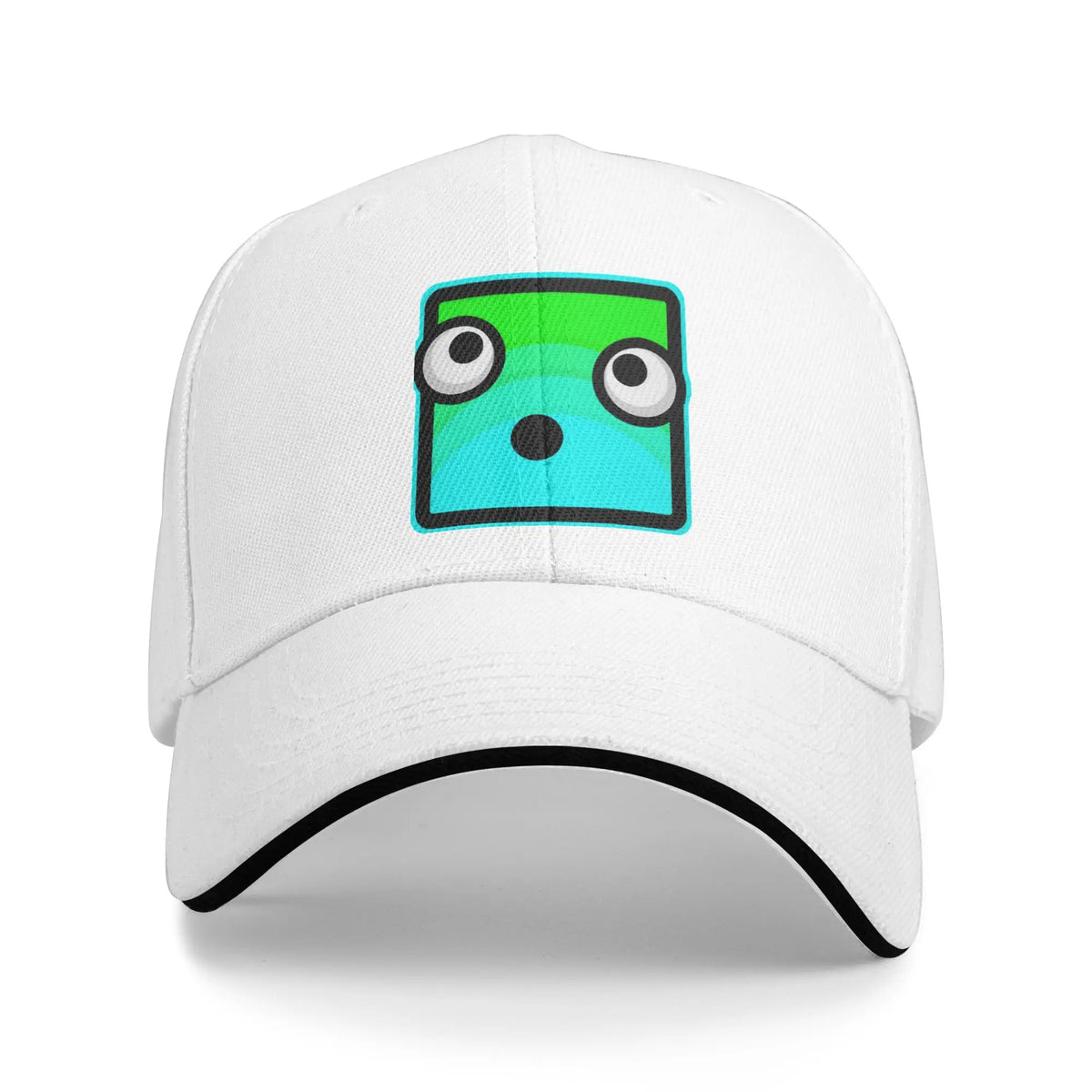 Casquette de baseball « Geometry Game Dash » décontractée, sans blocage, style « sandwich », pour hommes et femmes, respirante, adaptée aux activités sportives