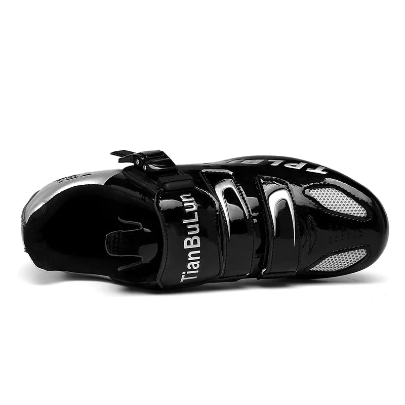 New Men’s and Women’s Bicycle Shoes Outdoor Cycling Shoes with Three Functional Soles Professional Training Shoes