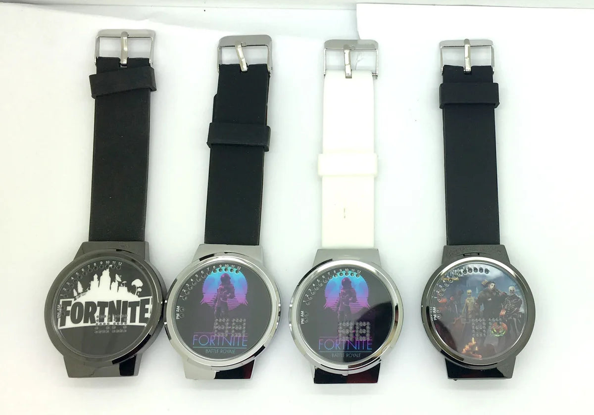 Fortnite Watch Cute Fashion  Cartoon Personalized Kawaii Touch Night Light LED Student Electronic Watch Gift for Friends