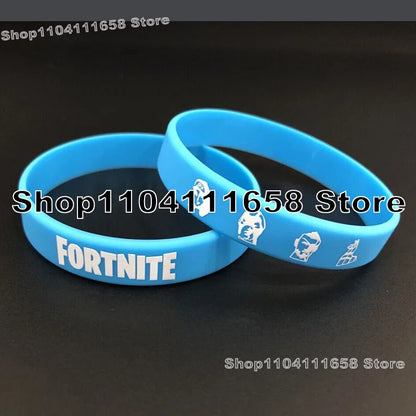 Brățară luminoasă din silicon, tematică Fortnited, decor pentru petrecere, brățară aniversară din cauciuc, jucărie la modă pentru adulți și adolescenți, cadou aniversar