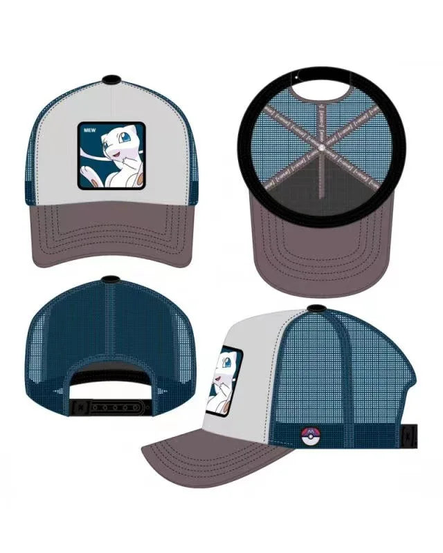 Casquette de baseball brodée Pokémon Pikachu, Gengar, Snorlax, Psyduck – Anime – Casquette en maille respirante ajustable – Cadeaux pour cosplay