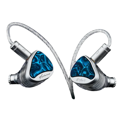 INAWAKEN Dawn Mistwood In-Ear Monitor avec transducteur à diaphragme diamant-or de 11,2 mm et cavité ergonomique imprimée en 3D