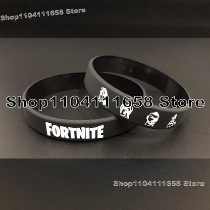 Brățară luminoasă din silicon, tematică Fortnited, decor pentru petrecere, brățară aniversară din cauciuc, jucărie la modă pentru adulți și adolescenți, cadou aniversar