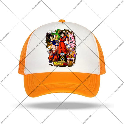 Dragon Ball Baseball Cap Women Men Sun Hats Cartoon Anime Printed Caps Adult Summer Comfortable Unisex Cotton Hat Party Gifts